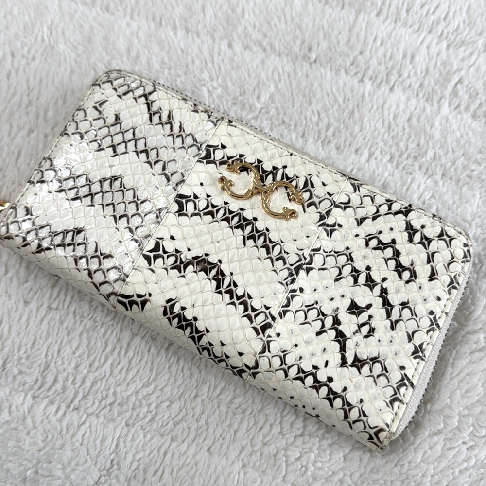 C Wonder Snakeskin Wallet